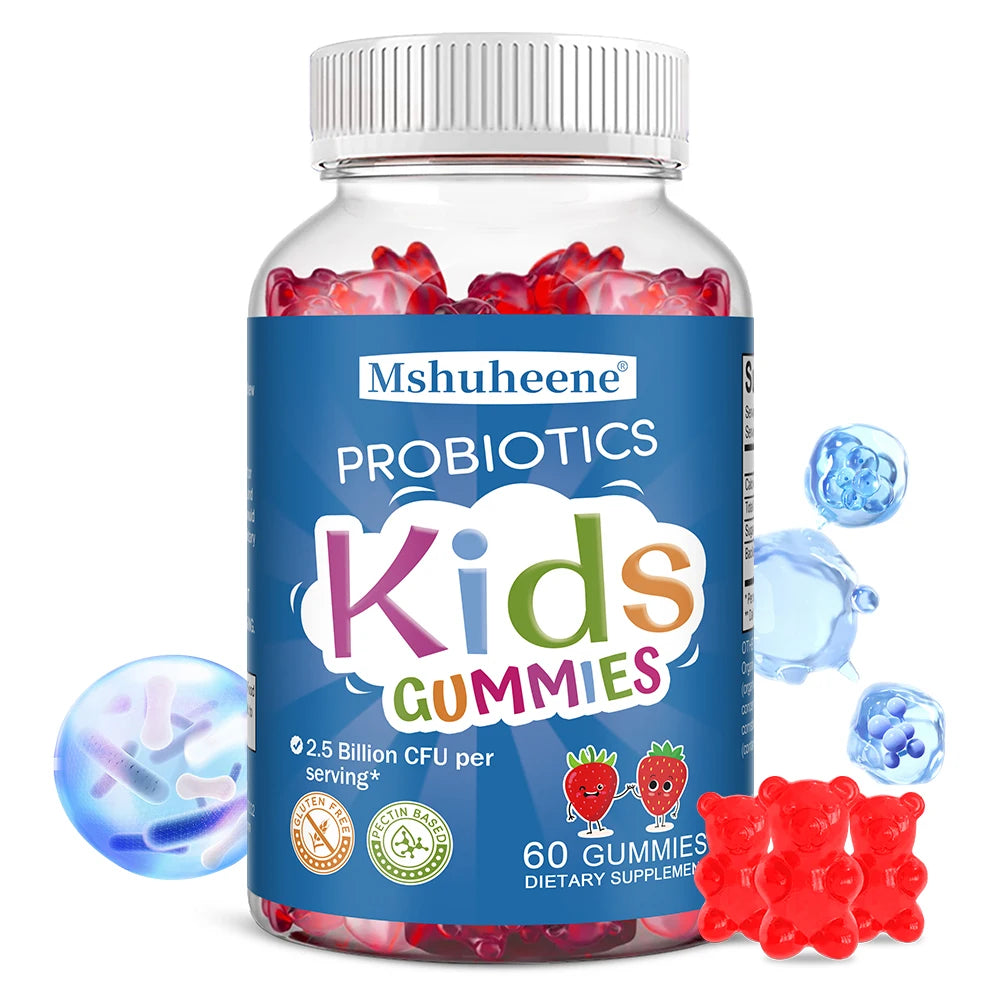 DETOXXTRA Probiotic Gummies 2.5B CFU – Family Berry Supplement Probiotic Gummies Qst