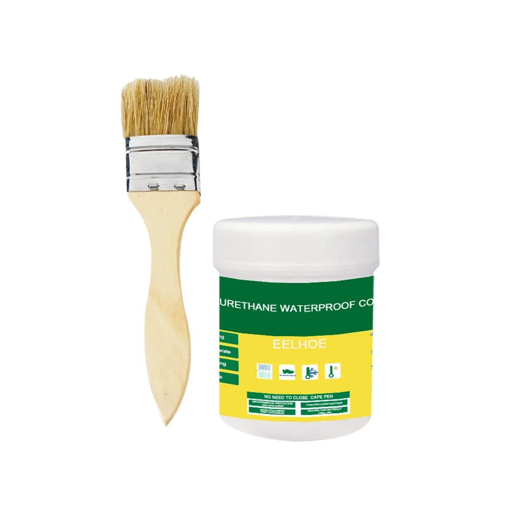 Transparent Waterproof Brush Sealant | Polyurethane Coating Waterproof Sealant Qme 30g