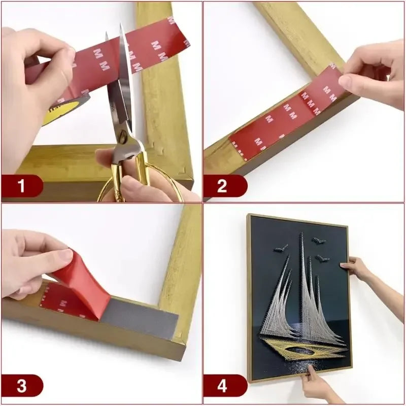 Heat-Resistant Double-Sided Car Adhesive Tape – 3M Strong Hold Automotive Adhesive Tape Qme