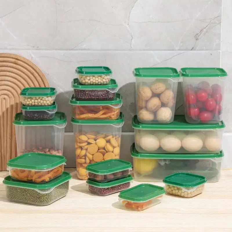 17-Piece Airtight Food Storage Container Set with Lids Food Storage Set Qst
