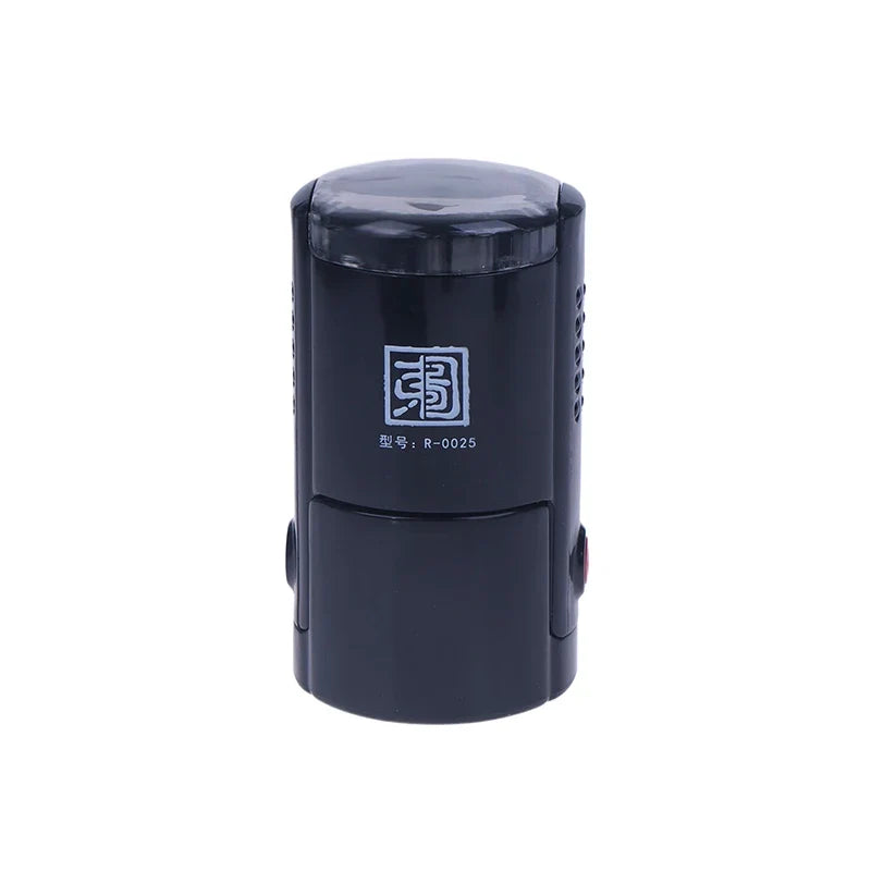 Custom Round Self-Inking Stamp – 25mm, 30mm & 40mm | Qme Self-Inking Stamp Qme