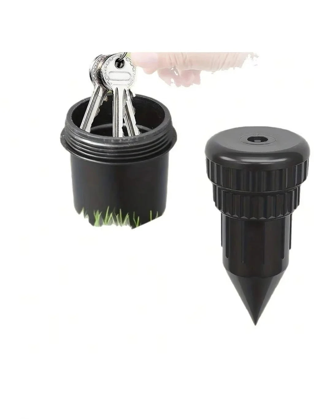 Garden Key Hider Sprinkler – Outdoor Spare Key Holder Outdoor Key Hider Qme