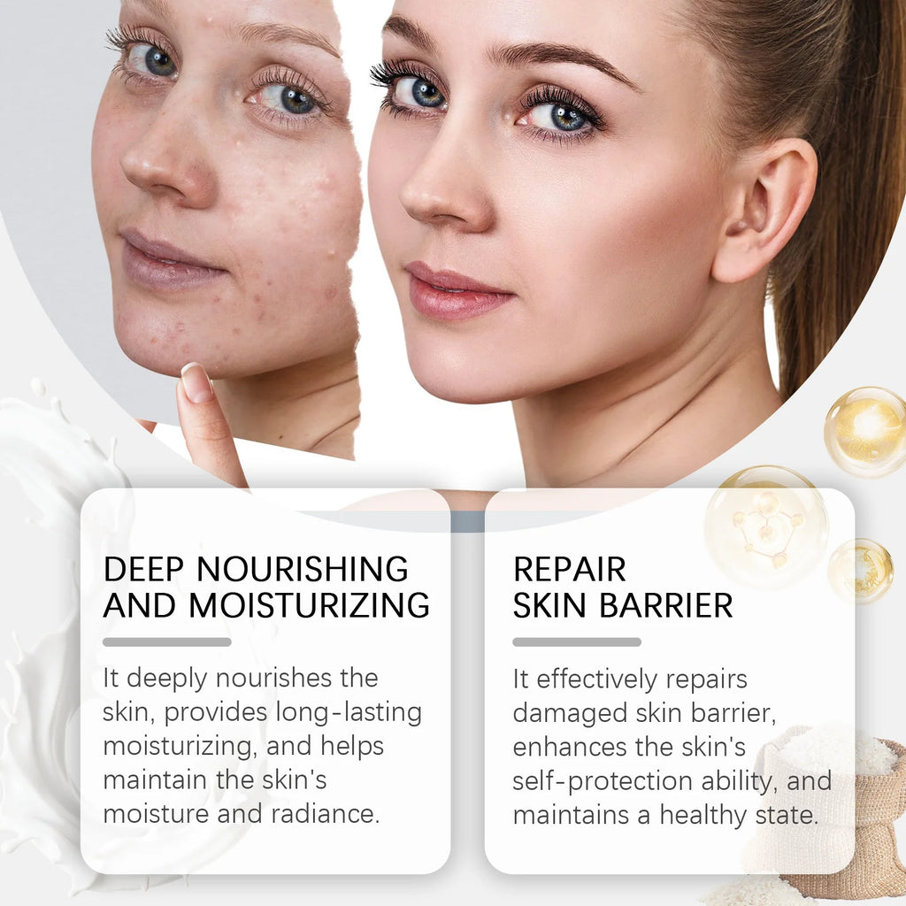 WEST MONTH Milk Skin Toner 4oz – Moisturizing Niacinamide Toner Facial Toner Qst