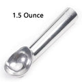 Nonstick Aluminum Ice Cream Scoop – Melon Ball & Dough Tool Ice Cream Scoop Qst 1.5 Ounces Silver