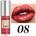 20-Color Matte & Glitter Liquid Lipstick Set – Waterproof Lip Gloss Liquid Lipstick Set Qme 08