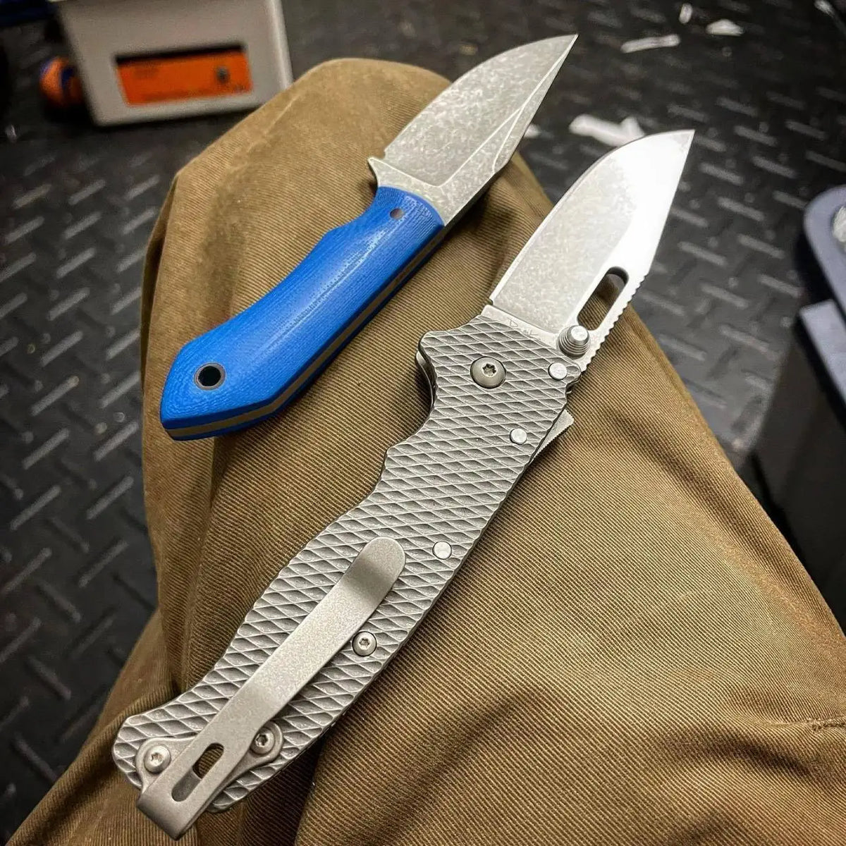 Titanium Deep Carry Pocket Clip for Demko AD20 / AD20.5 Knife Pocket Clip Qst