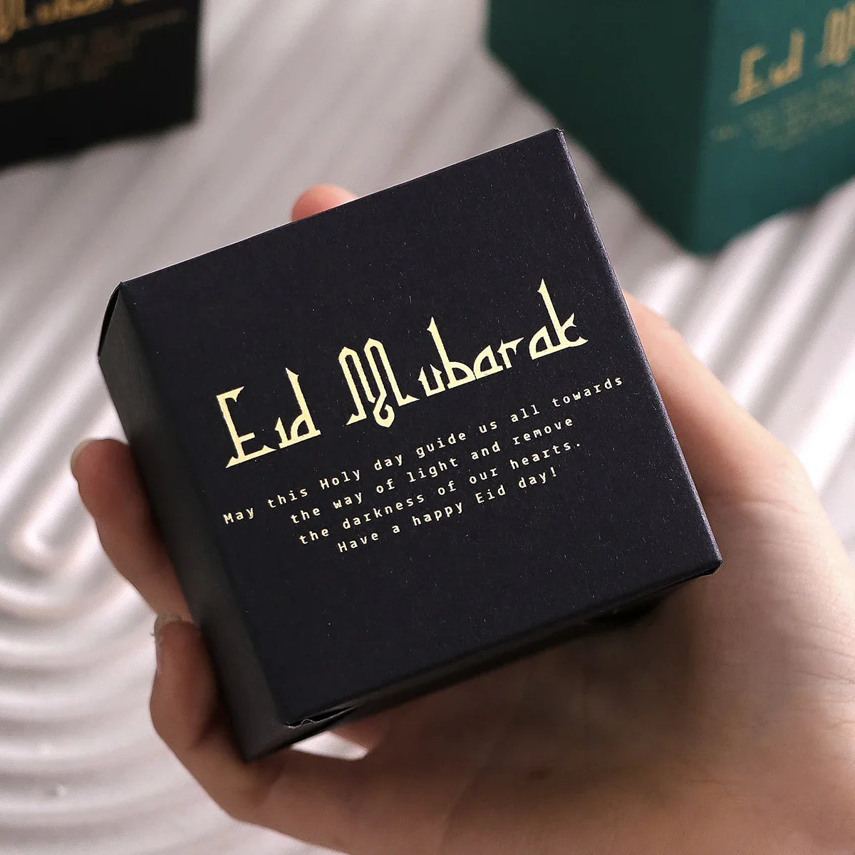 Eid Mubarak Gift Boxes for Candies, Chocolates & Small Gifts Festive Gift Boxes Qme