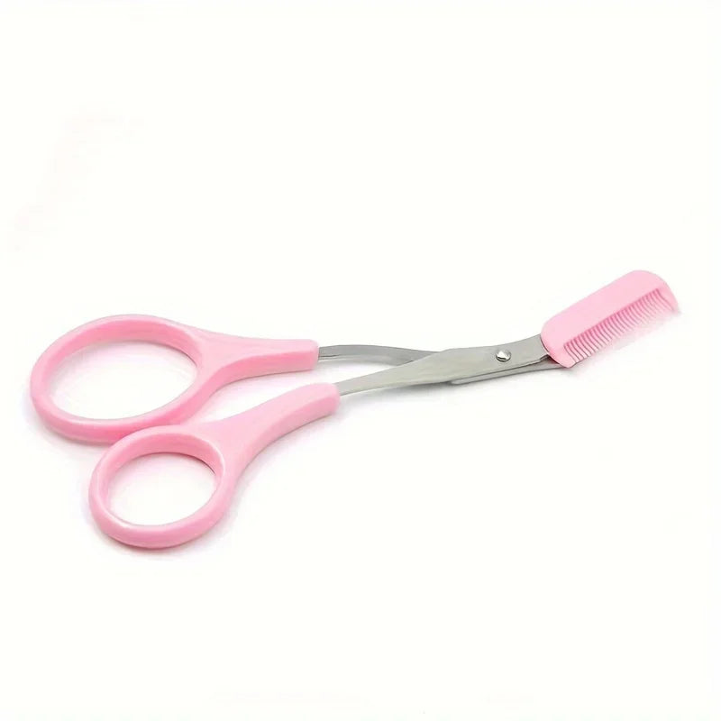 Eyebrow Trimmer Scissor with Comb – Brow Grooming Tool Eyebrow Grooming Tool Qme