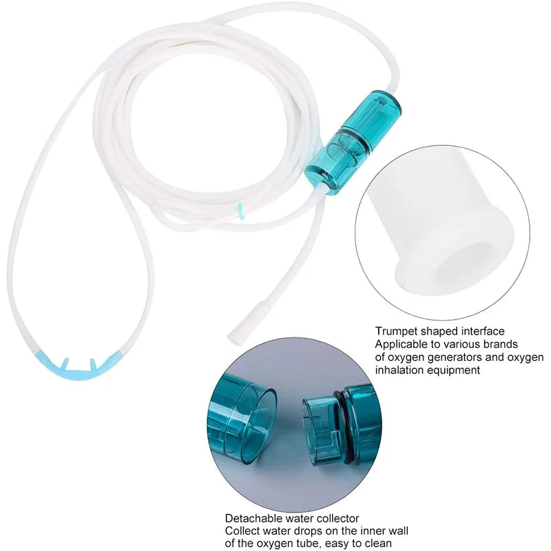 2.2M Nasal Cannula Tube – Oxygen Concentrator Replacement Oxygen Tube Accessory Qst
