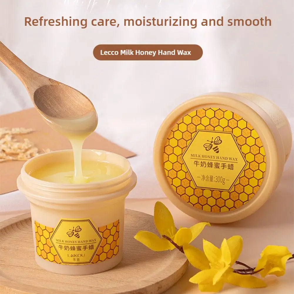 Milk & Honey Hand Mask – Moisturizing & Exfoliating Film Hand Film Mask Qme