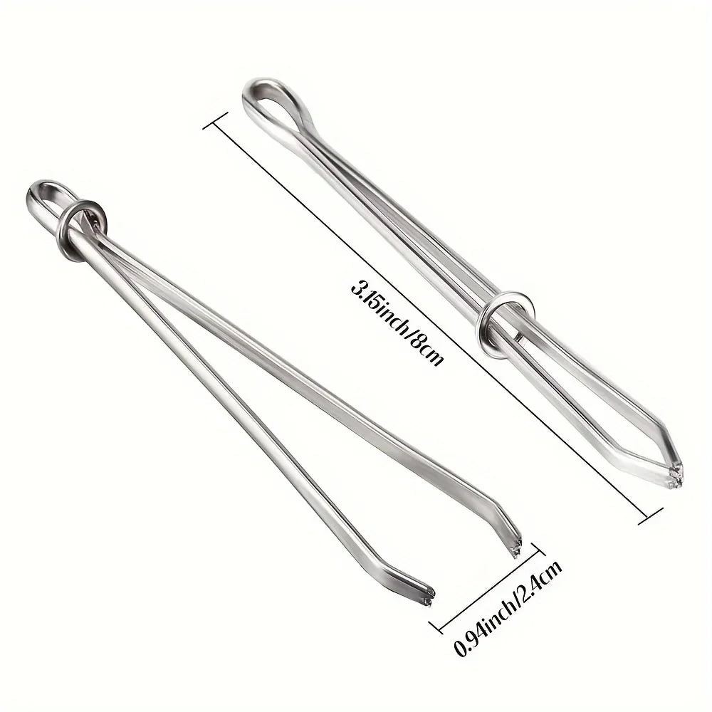 Steel Garment Clips – Elastic Tape & Cross Stitch Sewing Tool Sewing Clips Qme