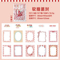 Japanese Kawaii Girl Stickers DIY Aesthetic Decorative Sheets Decorative Sticker Sheets Qme B2
