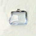 Retro PVC Compact Cosmetic Pouch – Travel Makeup & Coin Wallet Cosmetic Travel Pouch Qme 1pc