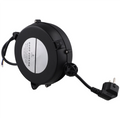 Automatic Retractable Wire Winding Storage Reel – EU Plug Wire Storage Reel Qme As Shown