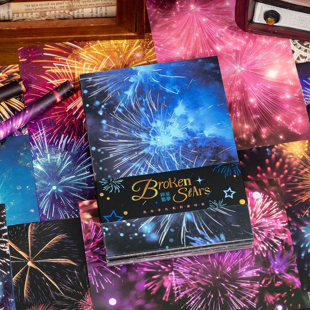24 Sheets Tearable Scrapbooking Paper – DIY Craft & Wrapping Decorative Craft Paper Qme