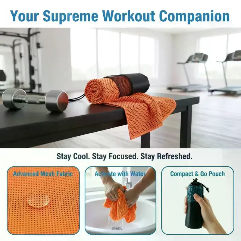 Microfiber Travel Towel – Quick Dry, Compact & Lightweight Microfiber Travel Towel Qme