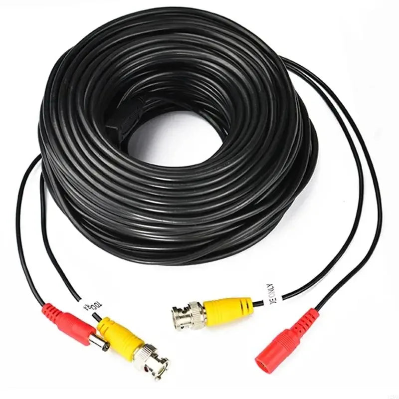 BNC+DC All-in-One Video Power Extension Cable 5–50m | Qme BNC Extension Cable Qme Black25M