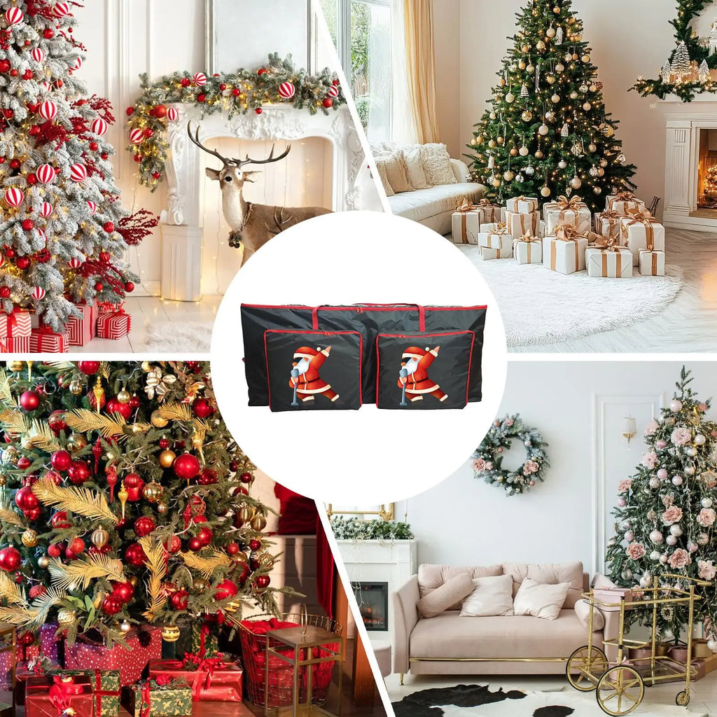 Waterproof Christmas Tree & Wreath Storage Bag Organizer Holiday Storage Bag Qme
