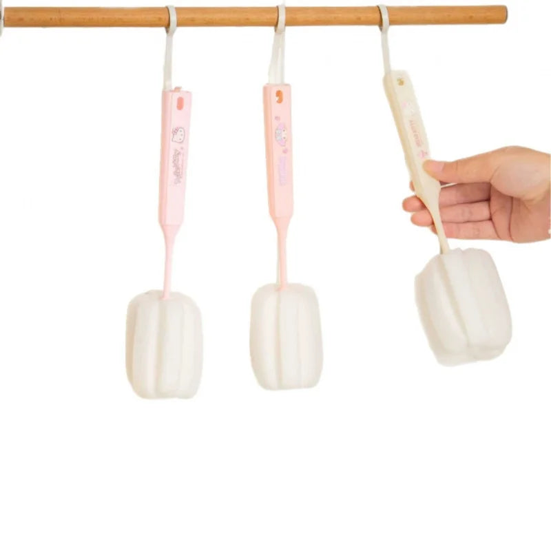 Hello Kitty Kuromi Long-Handle Bottle & Cup Cleaning Brush Bottle Cleaning Brush Qme