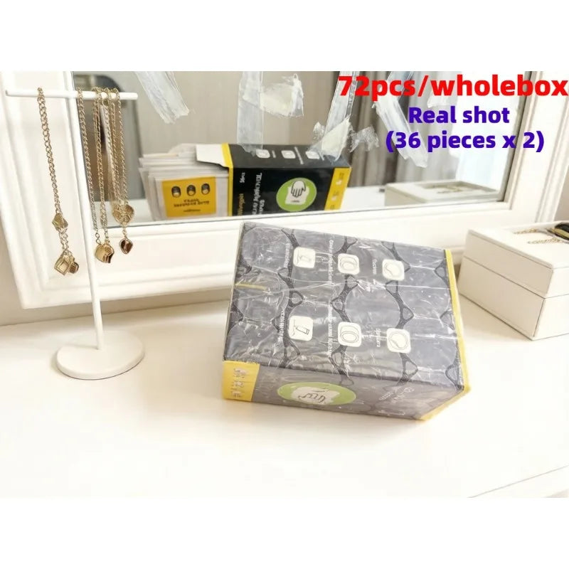 Disposable Adhesive Remover Wipes – Remove Glue Residue Adhesive Remover Wipes Qme 72pcs