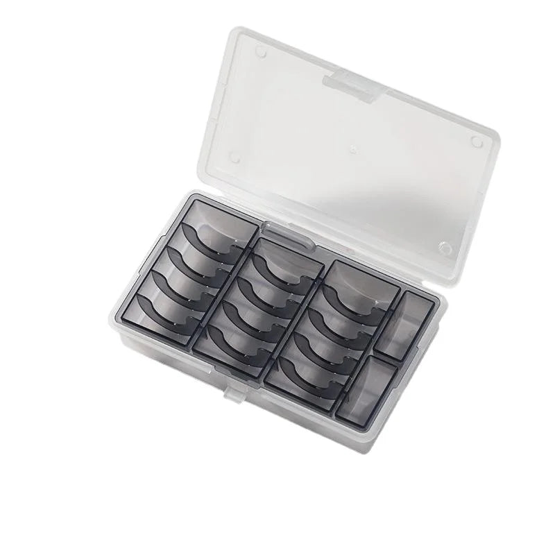 Coin Storage Box Blue Gray Inner Case | Coin Organizer Coin Storage Box Qme