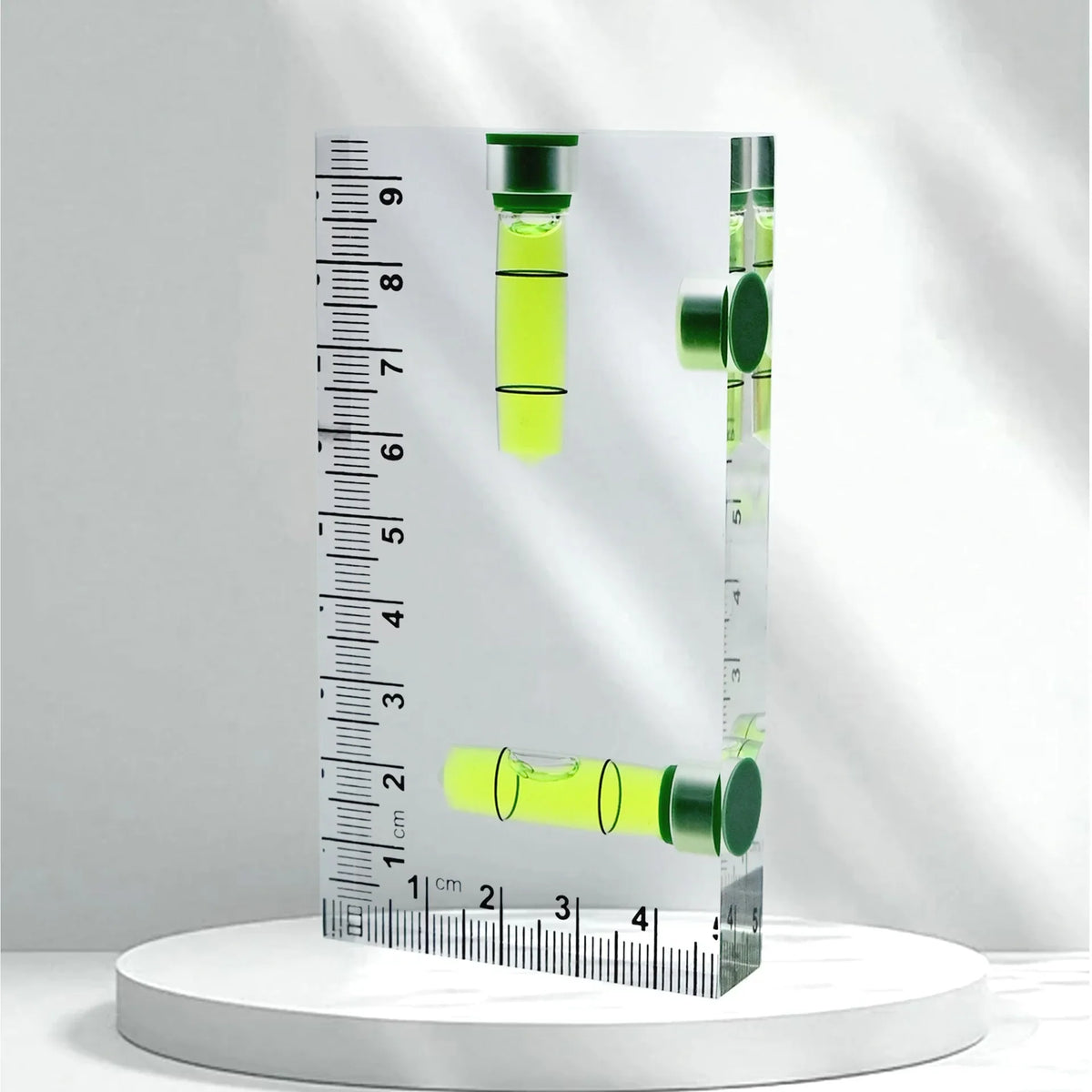 Mini Magnetic Spirit Level Bubble with 3 Strong Magnets Magnetic Spirit Level Qme