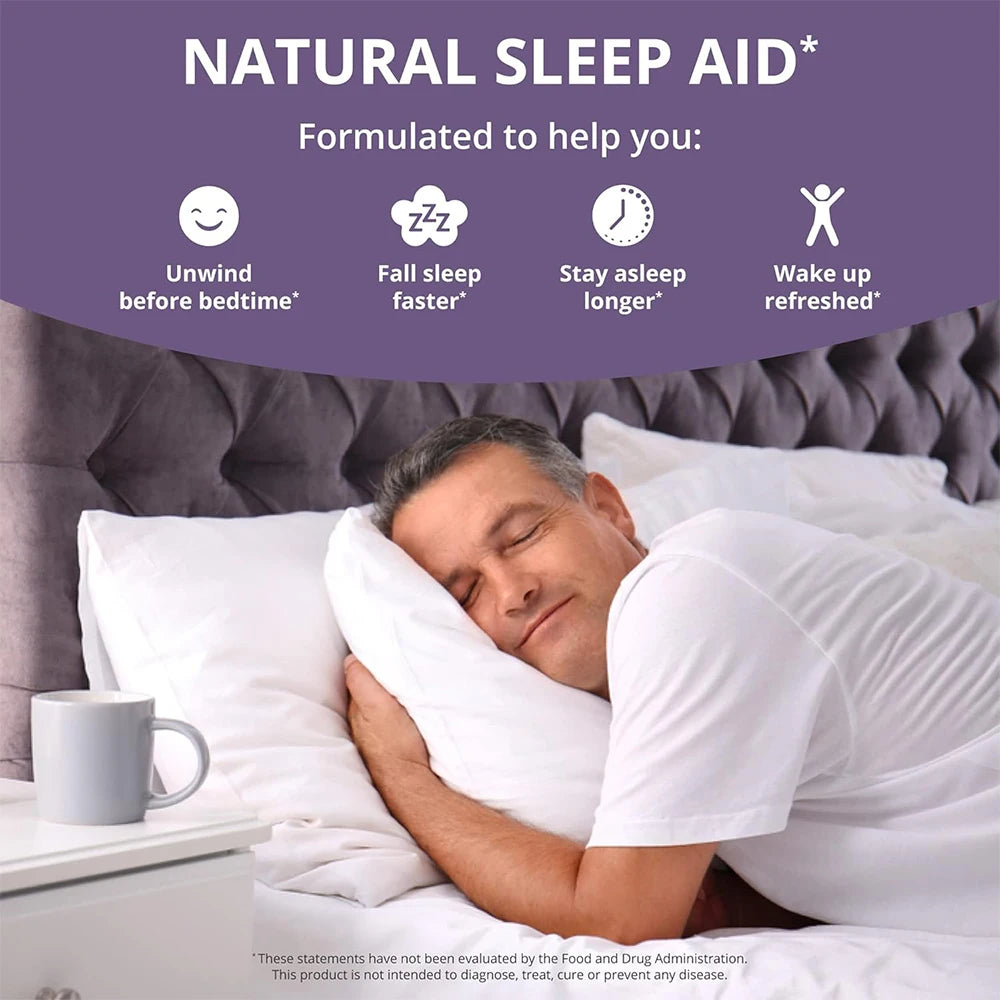 SOOMIIG 12-in-1 Melatonin 5mg Sleep Capsules – Vegan Non-GMO Sleep Supplement Qst