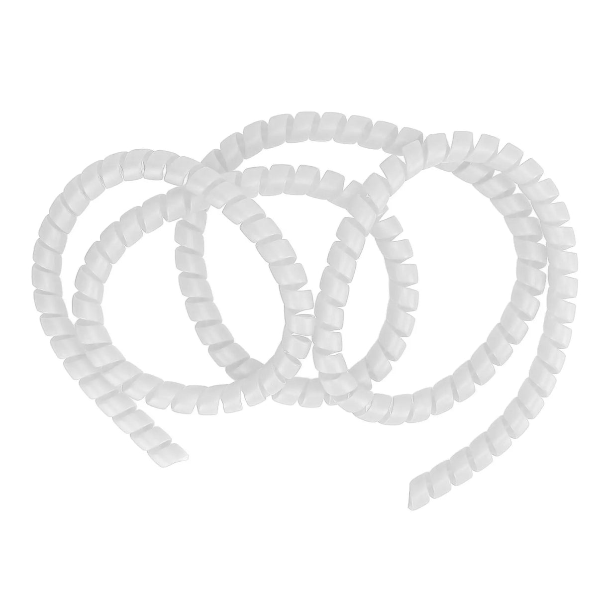Spiral Cable Wire Wrap for M365 Electric Scooter Brake Line Scooter Cable Wrap Qme white