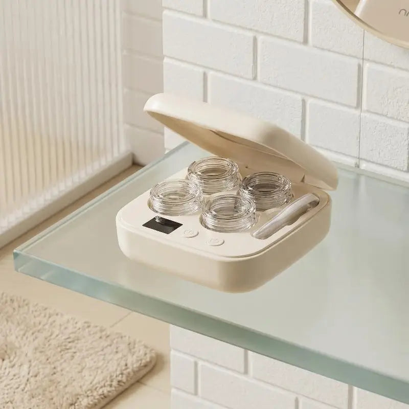 Portable Ultrasonic Contact Lens Cleaner | USB-C Charging Lens Cleaning Machine Qme