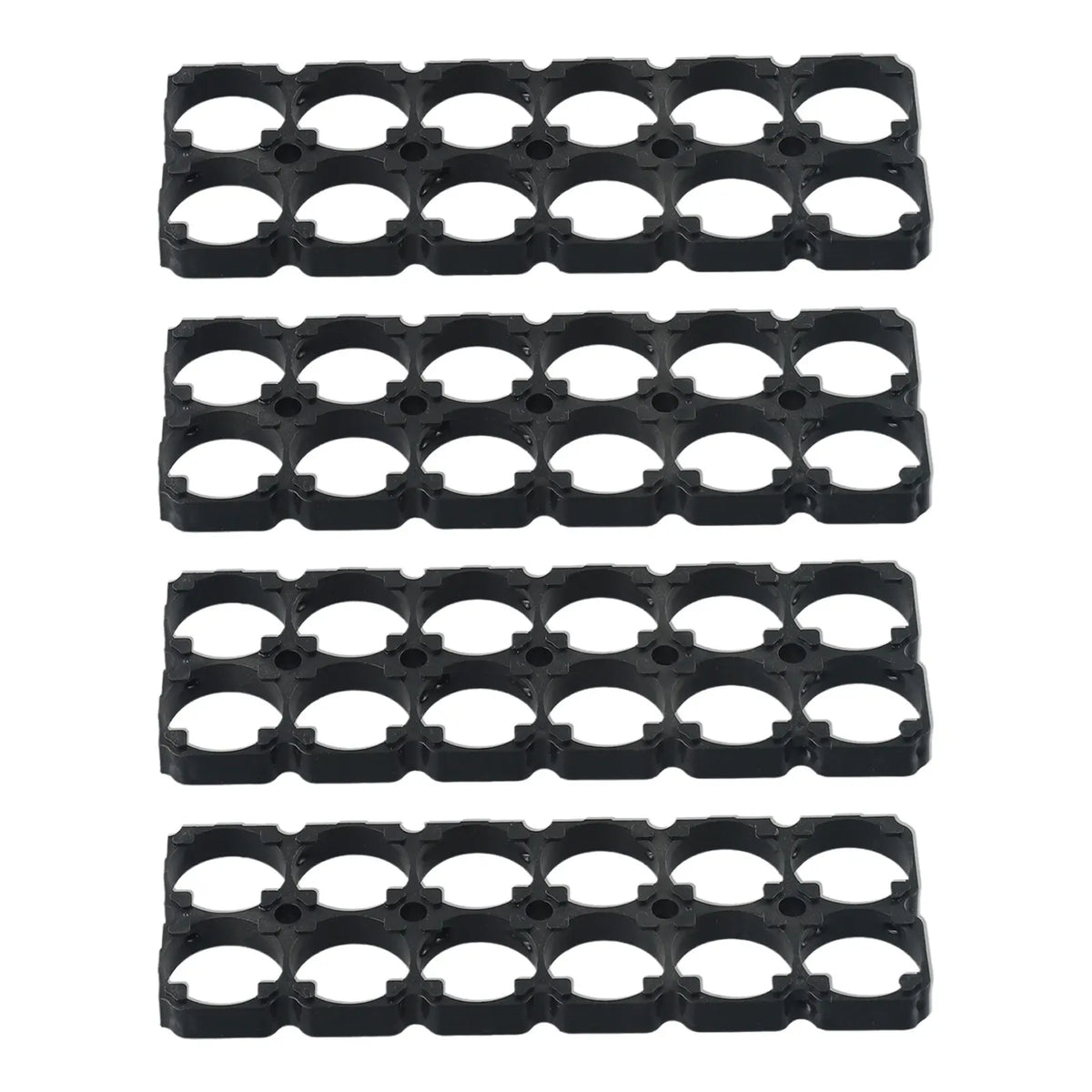 2x6 21700 Battery Holder Bracket – ABS+PC Fixed Mount Pack Battery Holder Bracket Qme