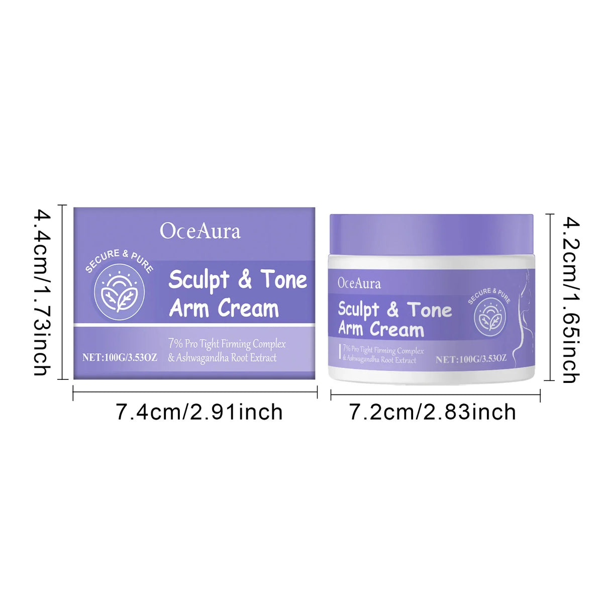 Sculpt & Tone Arm Firming Cream – Lifting & Smoothing Body Cream Arm Firming Cream Qme