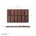 6-Cell Silicone Triangle Diamond Mould – Chocolate & Candy DIY Silicone Candy Mould Qme Style B