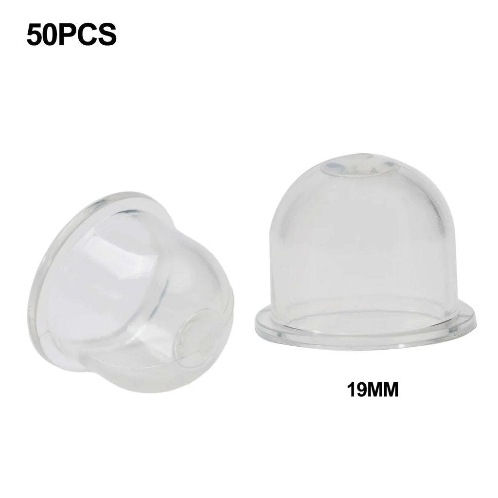 19mm Fuel Pump Primer Bulbs for Chainsaw Trimmer Blower 50pk Carburetor Primer Bulb Qme