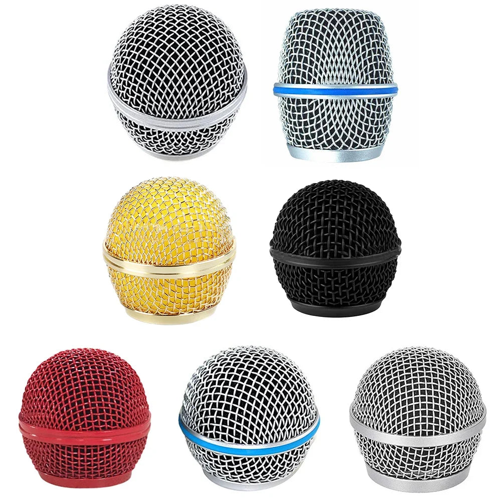 Replacement Mic Grille Cover for Shure Beta 58 58A 87A PG58 Microphone Grille Cover Qme