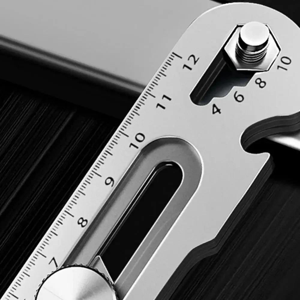 6-in-1 Retractable Utility Knife | Stainless Steel Box Cutter Retractable Utility Knife Qme