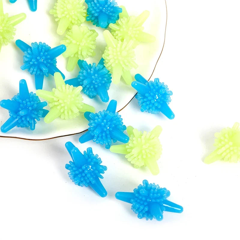 Starfish Laundry Balls – Reusable Fabric Softener Balls 10pcs Laundry Cleaning Balls Qme