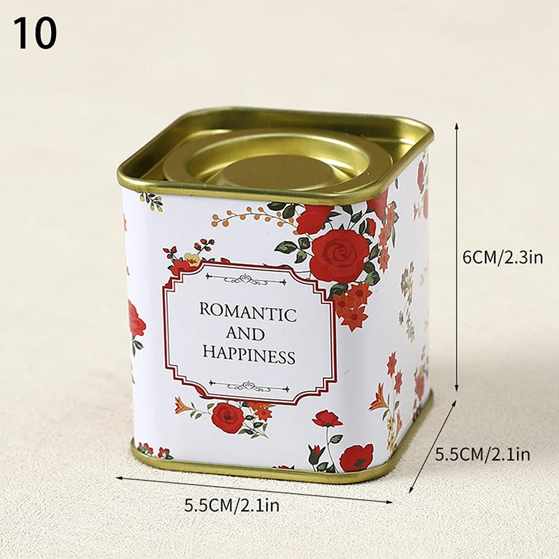 Mini Sealed Tin Cans for Tea, Coffee, Candy & Storage Tin Storage Can Qst 10
