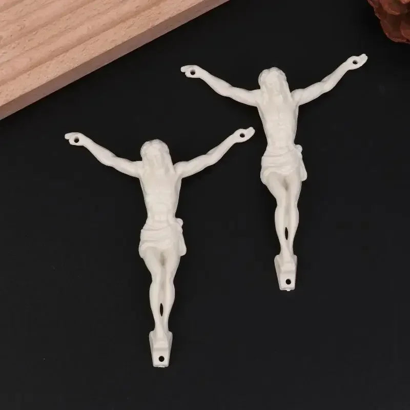 Jesus Figurine Pendant – DIY Jewelry & Craft Accessory DIY Jewelry Pendant Qme