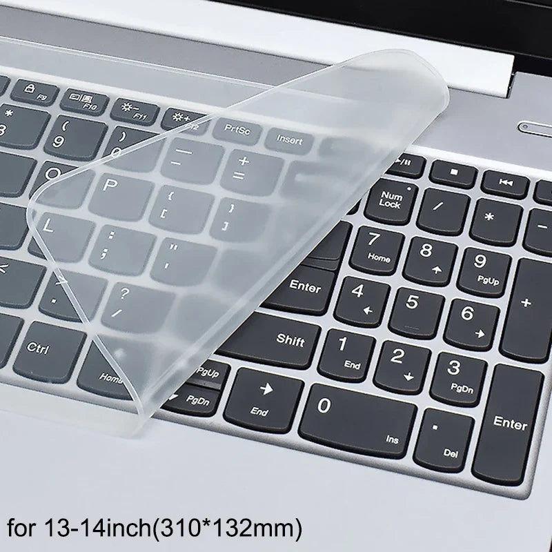 Universal Laptop Keyboard Cover 14–17.3" | Waterproof & Dustproof Keyboard Cover Protector Qme for 13-14inch
