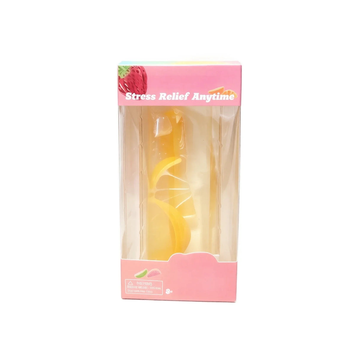 Slow-Rising Fruit Squeeze Fidget Toy – Strawberry Ice Cube Fidget Squeeze Toy Qme C One Size