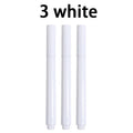 White Liquid Chalk Erasable Markers – Glass & Whiteboard Pens Liquid Chalk Markers Qme 3 white