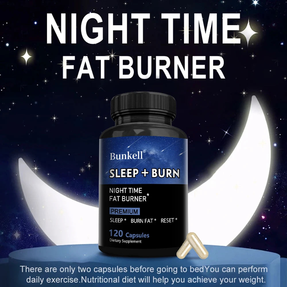 Nighttime Metabolism Support Capsules | Sleep & Weight Management Weight Management Supplement Qst