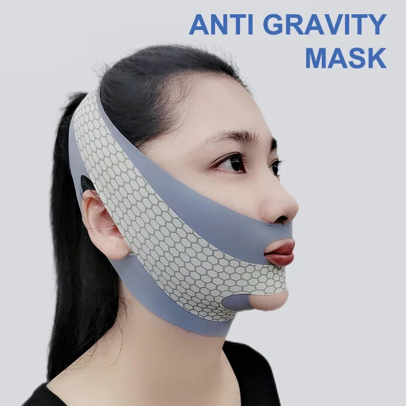 V-Shape Face Lifting & Contouring Band – Slimming Wrap Facial Contouring Band Qme