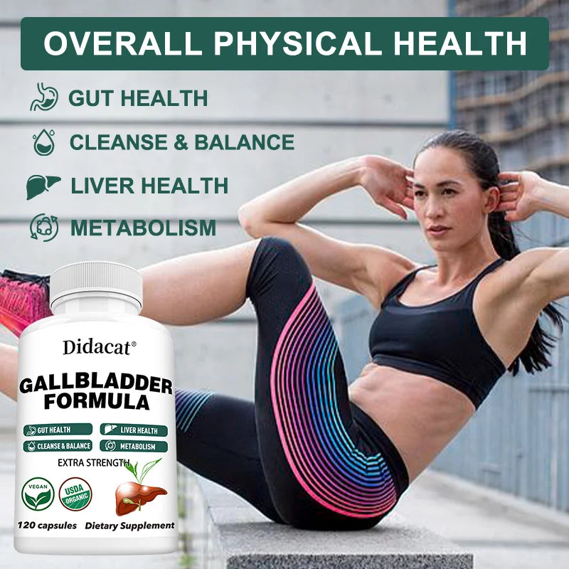 Ox Bile Extract & Digestive Enzymes Capsules | Non-GMO Digestive Supplement Qst