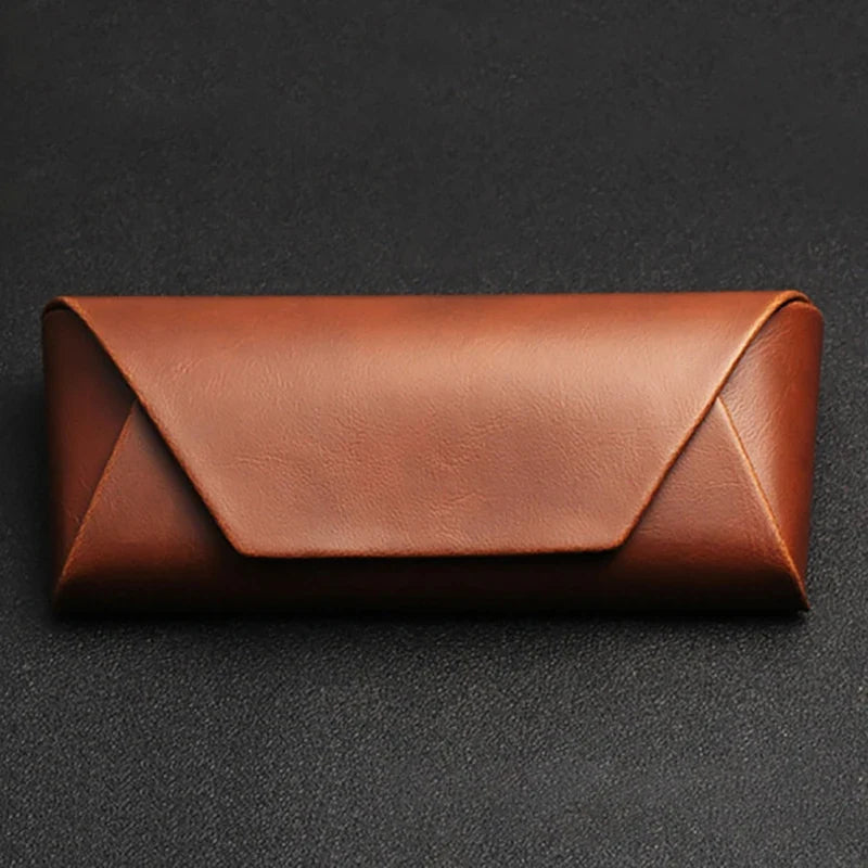 Luxury PU Leather Glasses Case for Women | Eyewear Pouch Eyewear Case Qme