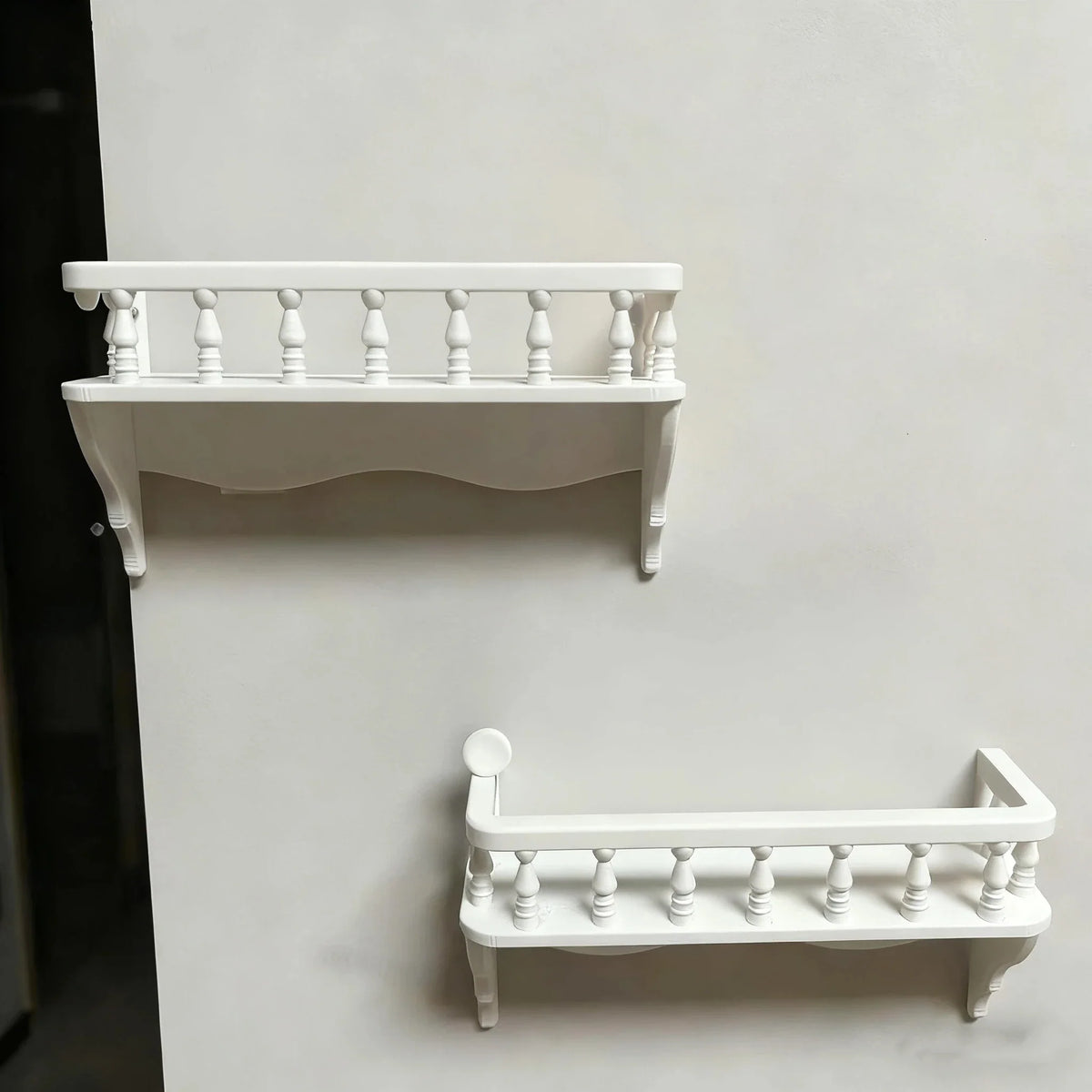 1:12 Dollhouse Wall Mounted Storage Rack Miniature Decor Dollhouse Accessory Qme