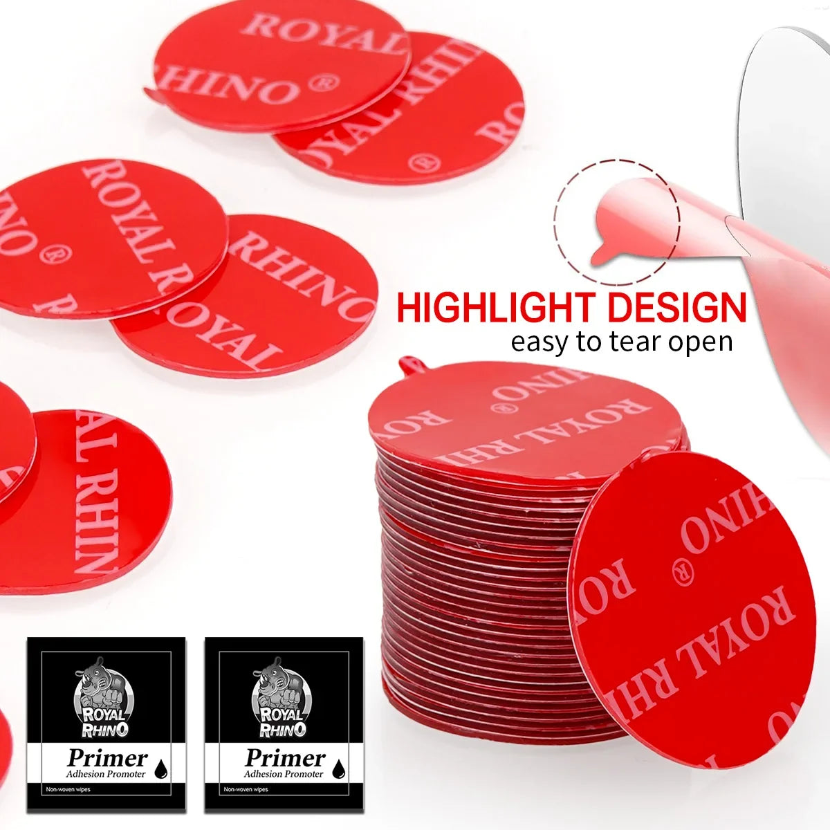 Strong Double Sided Waterproof Acrylic Tape | No Trace Double Sided Tape Qme