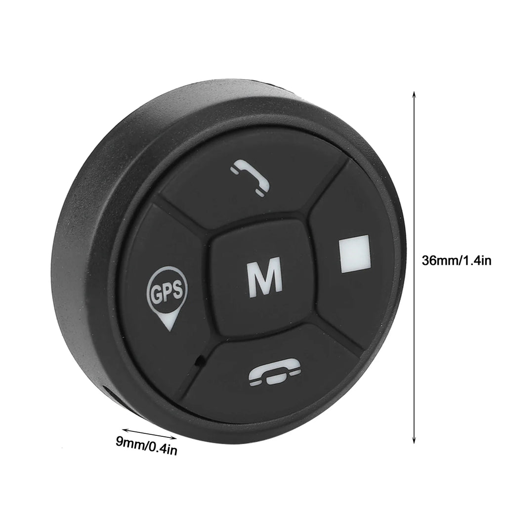 Wireless Steering Wheel Button Controller – Car GPS DVD Volume Car Steering Controller Qme