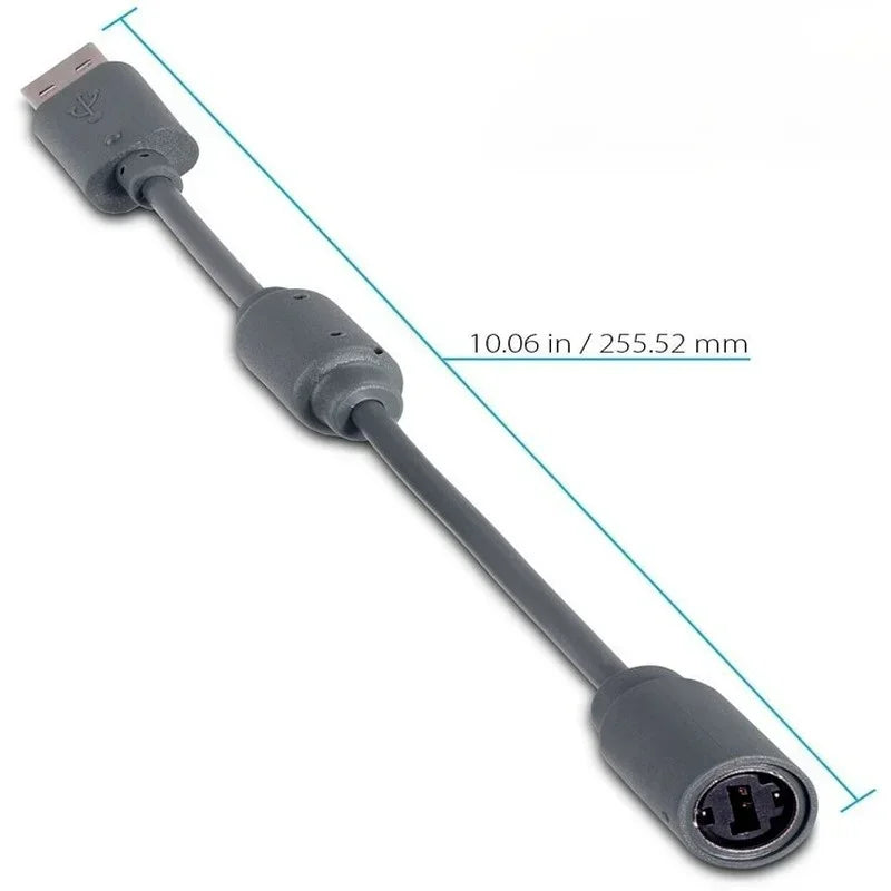 USB Breakaway Extension Cable Adapter for Xbox 360 Controller USB Cable Adapter Qme