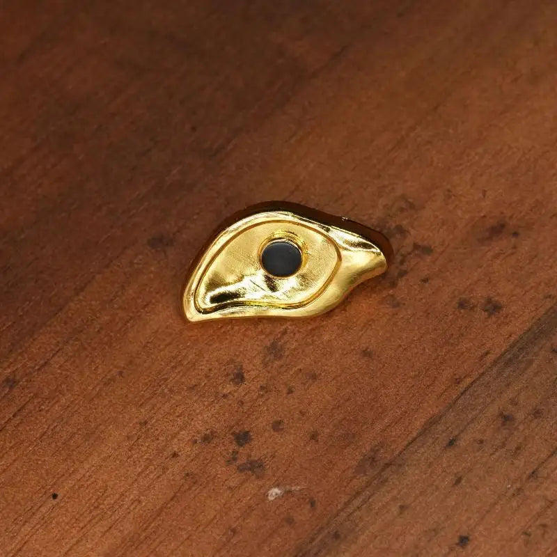 Vintage Metal Decorative Buttons – Eye & Heart DIY Craft